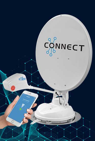 Mobil Cihaz Kontrollü Karavan Çanak Sistemi